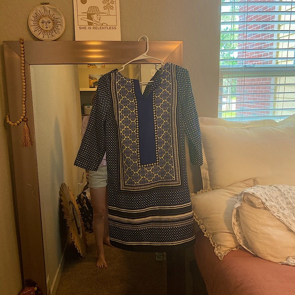 Limited, size XS, silk dress - Picture 1 of 3